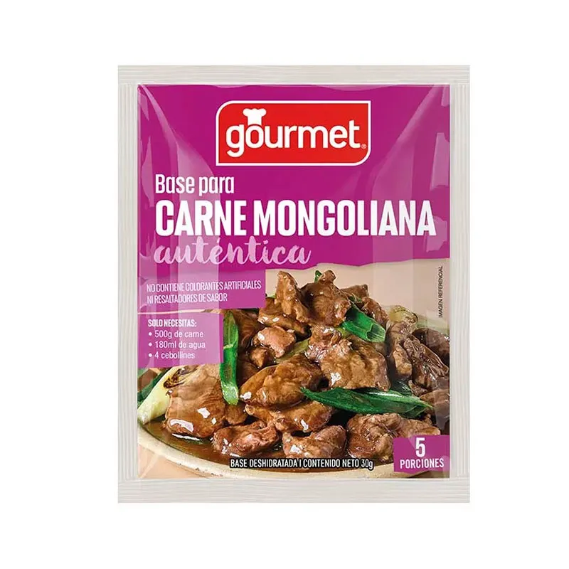 [7802410000976] BASE CARNE MONGOLIANA GOURMET 30G