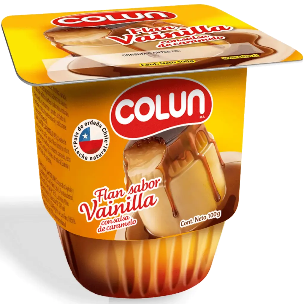 [78013322] FLAN VAINILLA COLUN 100G PACK 6UN