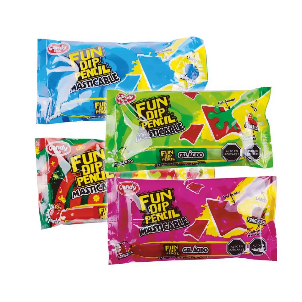 [6963256442816] GOMITAS GELATINA FUN DIP PENCIL S/A 57G