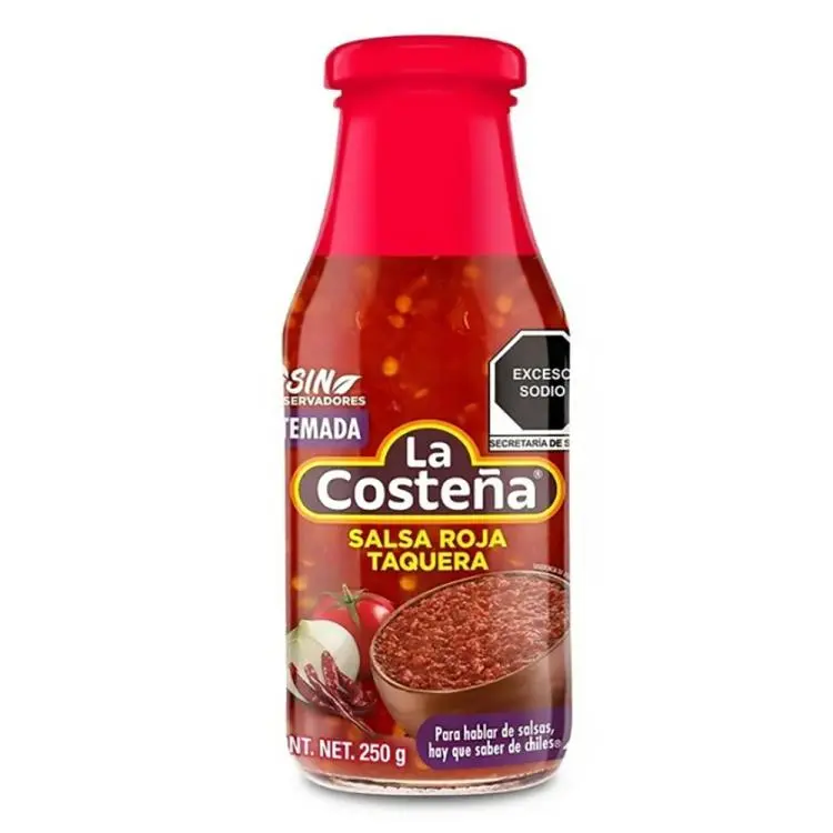 [7501017005949] SALSA ROJA TAQUERA LA COSTEÑA 250G