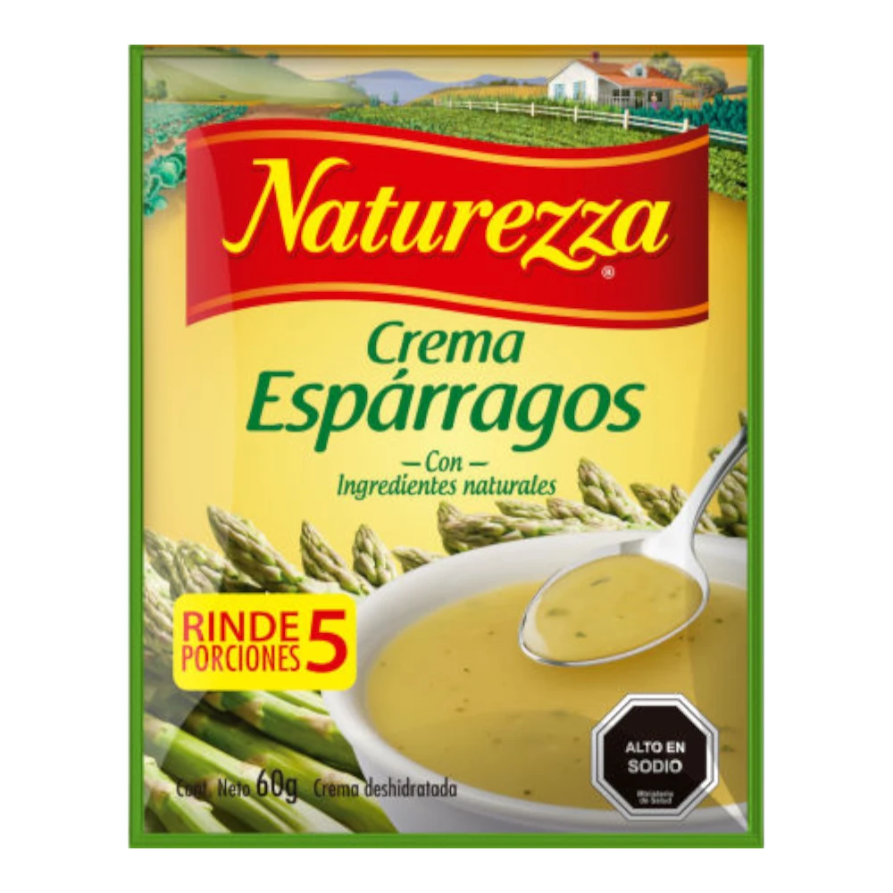 [7803700012242] CREMA ESPÁRRAGOS NATUREZZA 60G