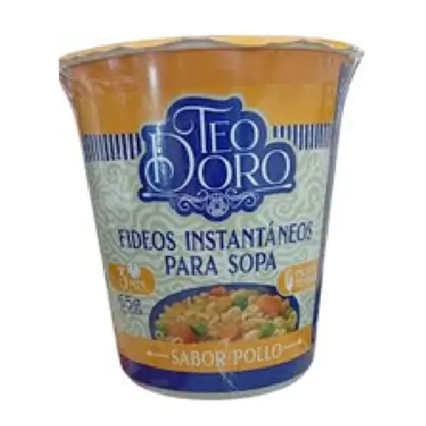 [7804687540155] FIDEOS INSTANT SOPA POLLO TEO DORO 65G