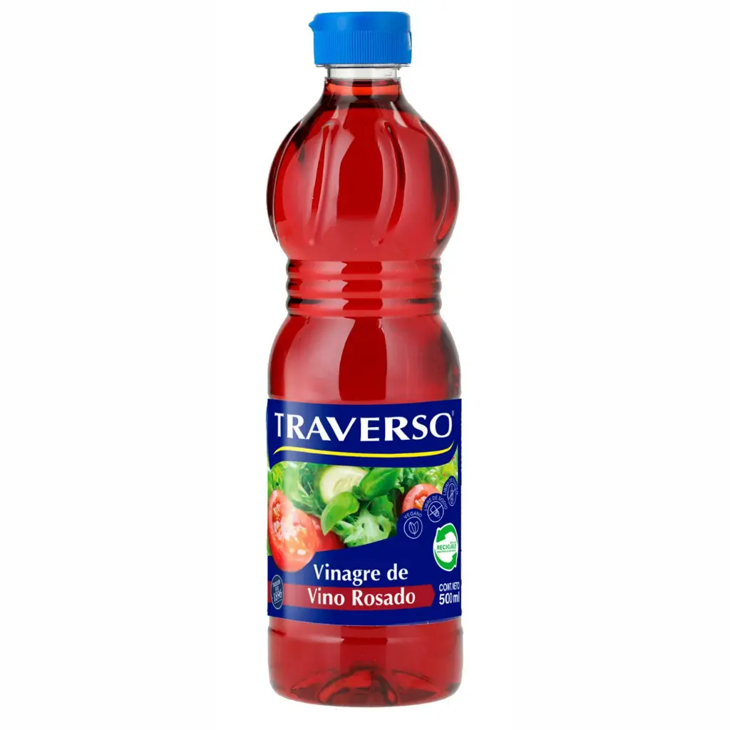 [7802337101046] VINAGRE ROSADO TRAVERSO 500 ML