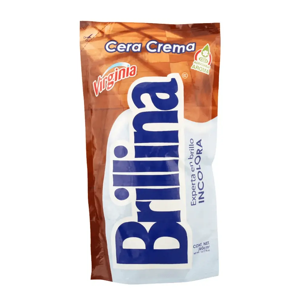 [7805040005410] CERA CREMA INCOLORA BRILLINA 340CC