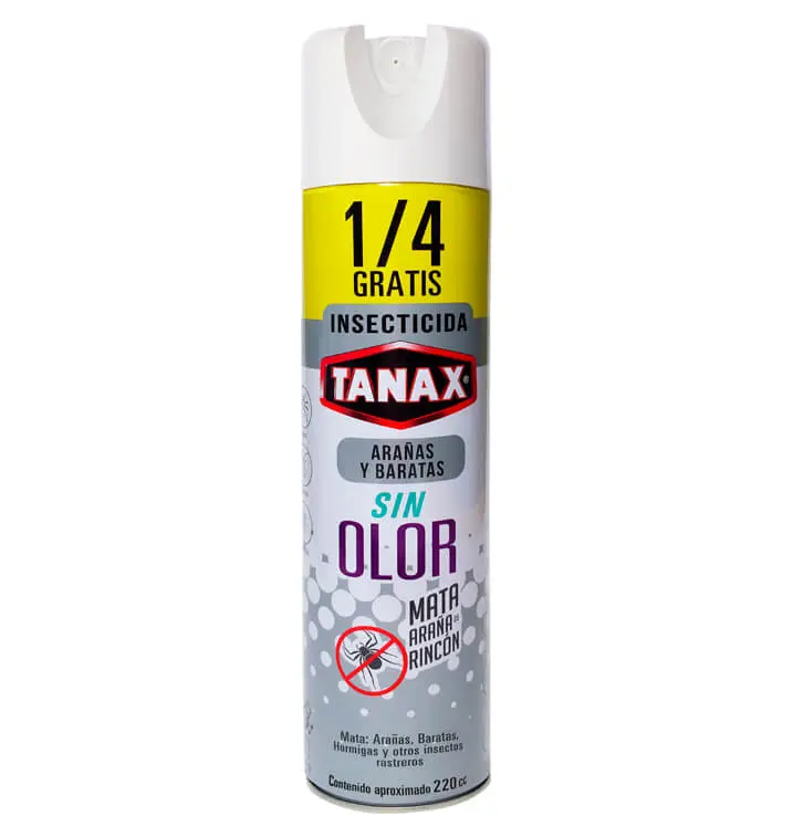 [7805300053953] INSECTICIDA SIN OLOR ARAÑA BARATAS TANAX 220ML