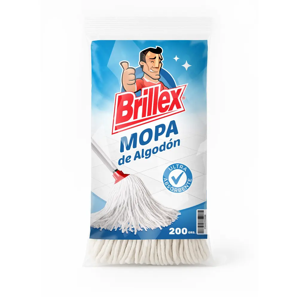 [0764451933088] MOPA ALGODÓN BRILLEX 200G