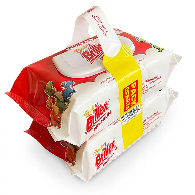 [0764451932838] TOALLITAS HUMEDAS 160U BRILLEX