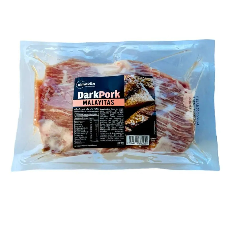 [7804679890251] MALAYITAS DE CERDO DARK PORK 450G