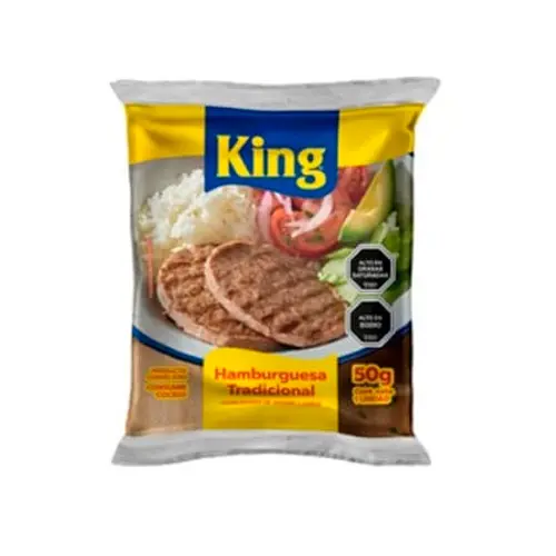 [FALTABARCODE] HAMBURGUESA TRADICIONAL KING 50G X MALLA