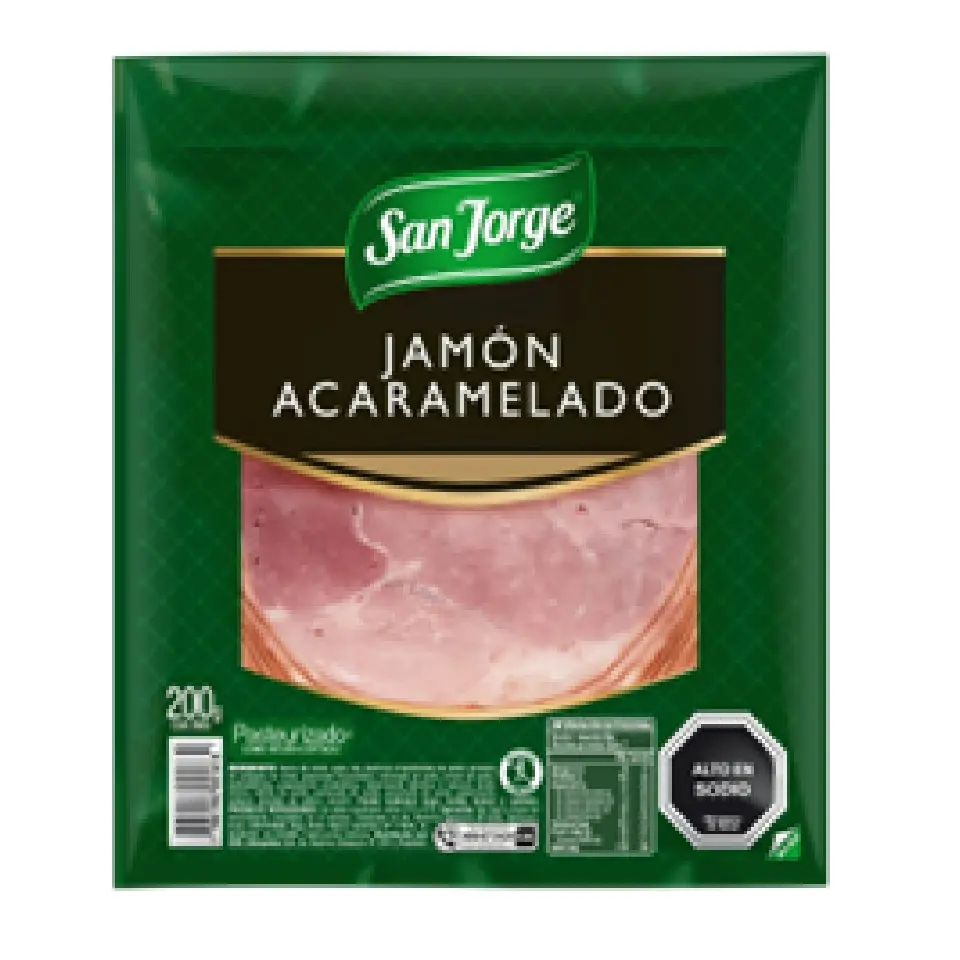 [7801907001618] JAMÓN ACARAMELADO SAN JORGE 200G