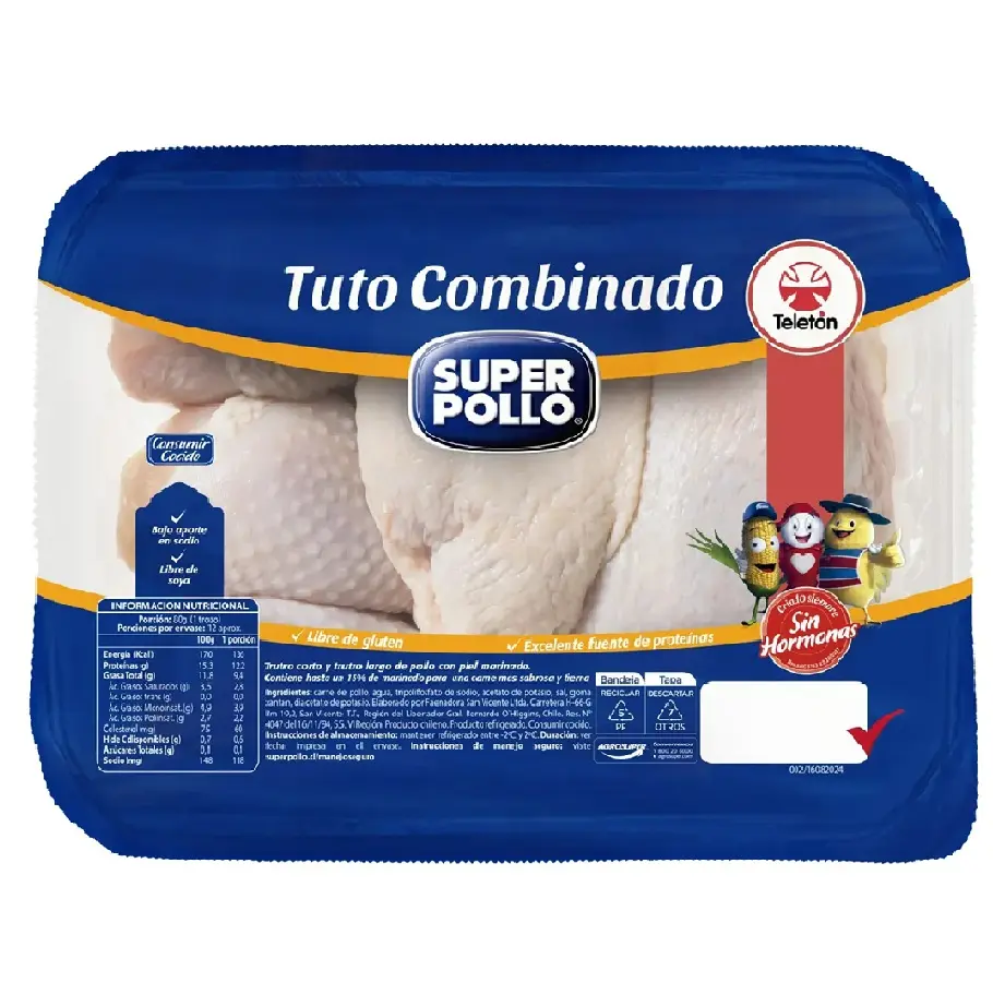 [FALTA 23] TUTO COMBINADO SUPER POLLO ???G