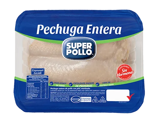 [7809611715081] PECHUGA DESHUESADA SUPER POLLO 850G