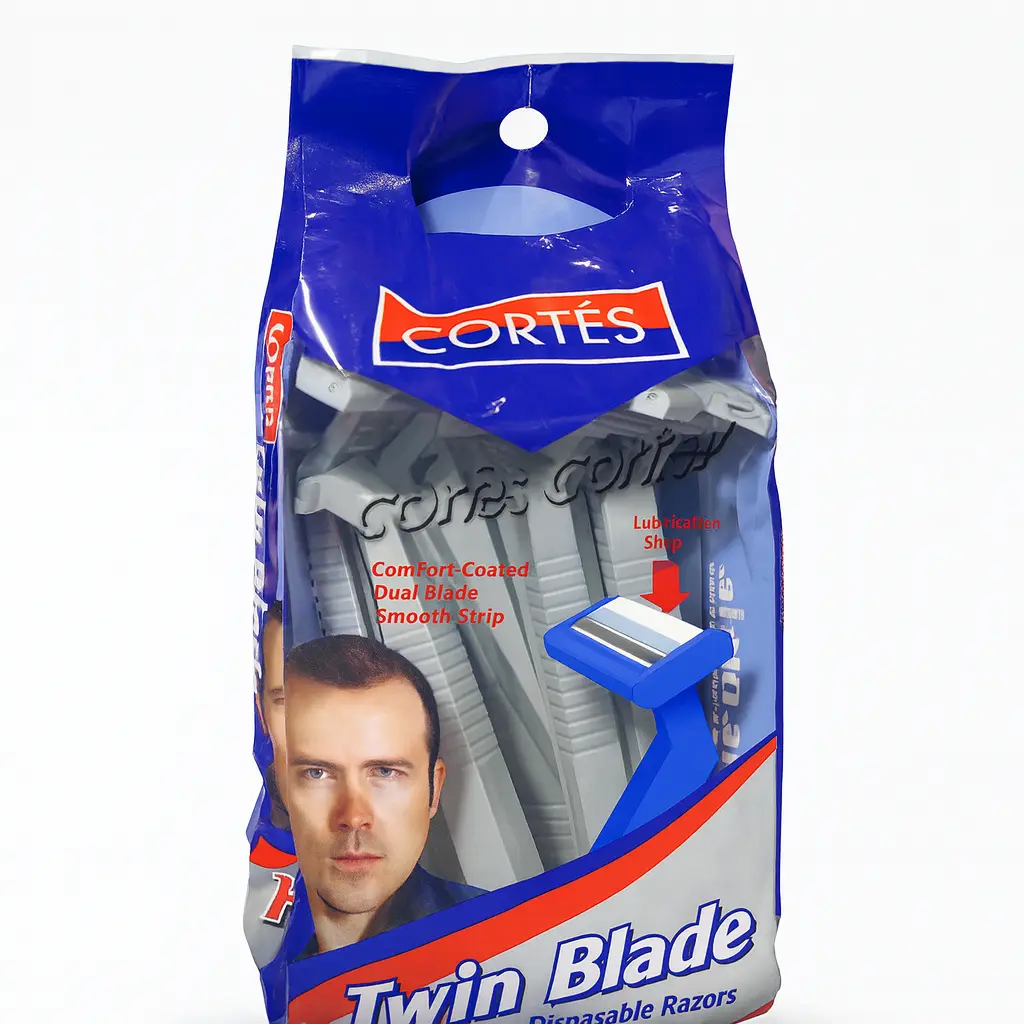 [0099005453080] AFEITADORA CORTES TWIN BLADE 10U