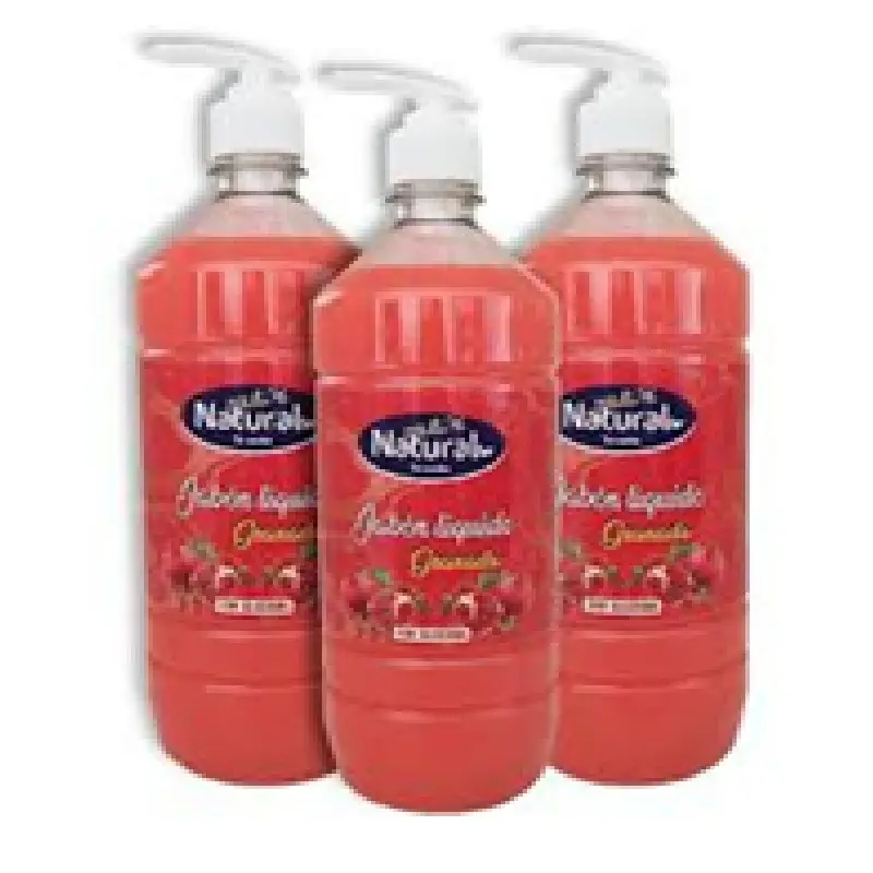 [7808304315638] JABON LIQUIDO GRANADA NIK NATURAL  850ML