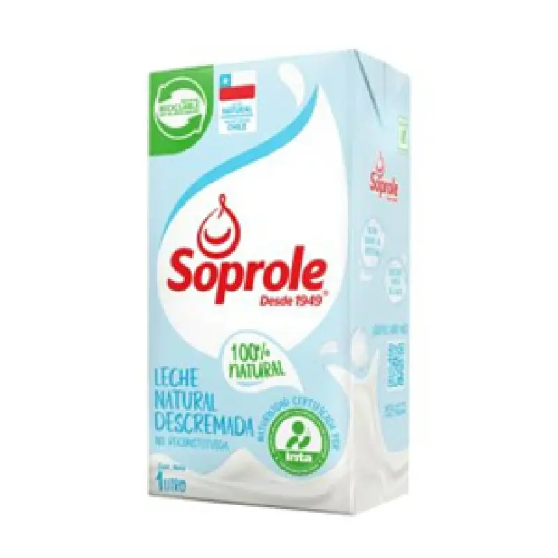 [7802900001346] LECHE DESCREMADA SOPROLE 1L