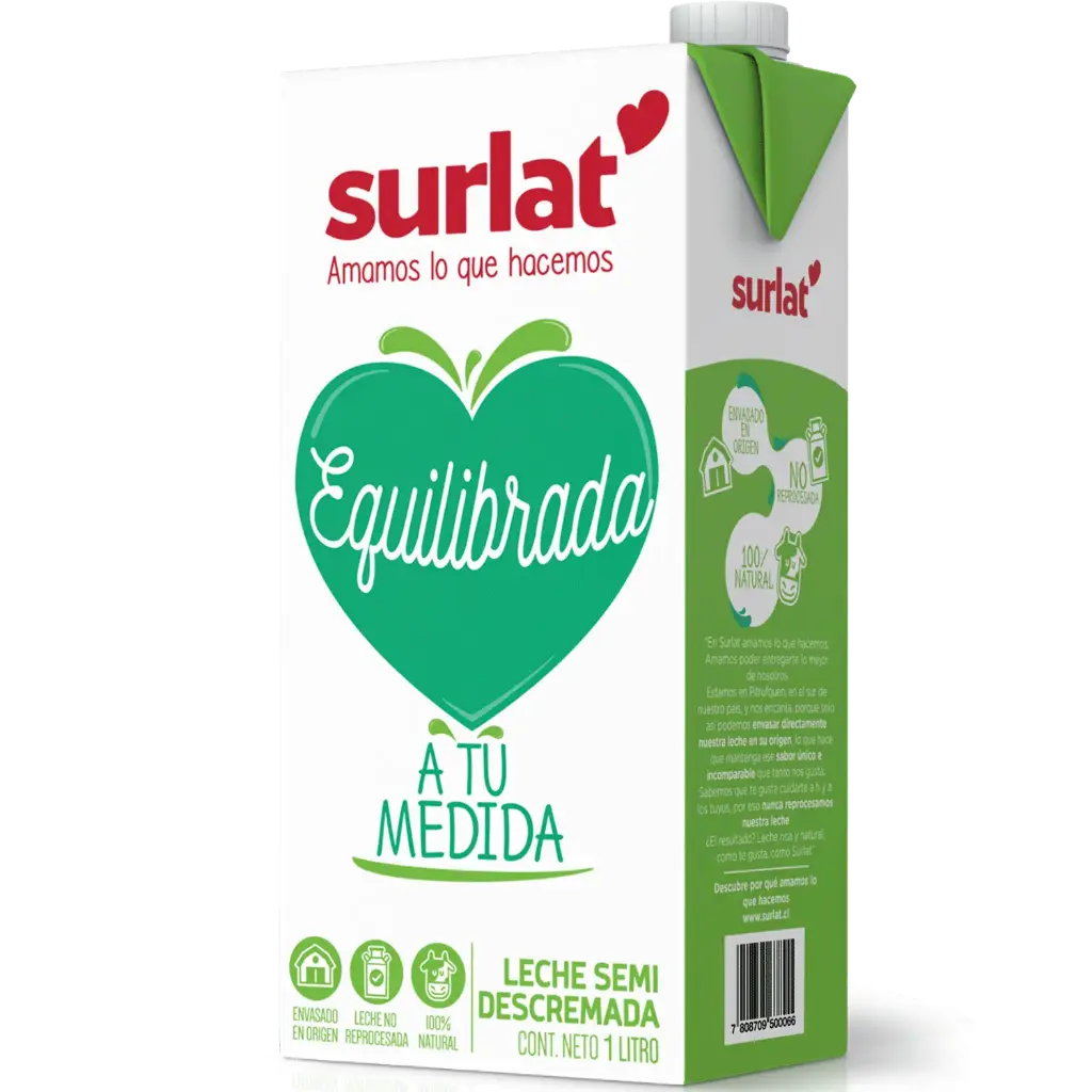 [7804617471016] LECHE SEMIDESCREMADA SURLAT 1L