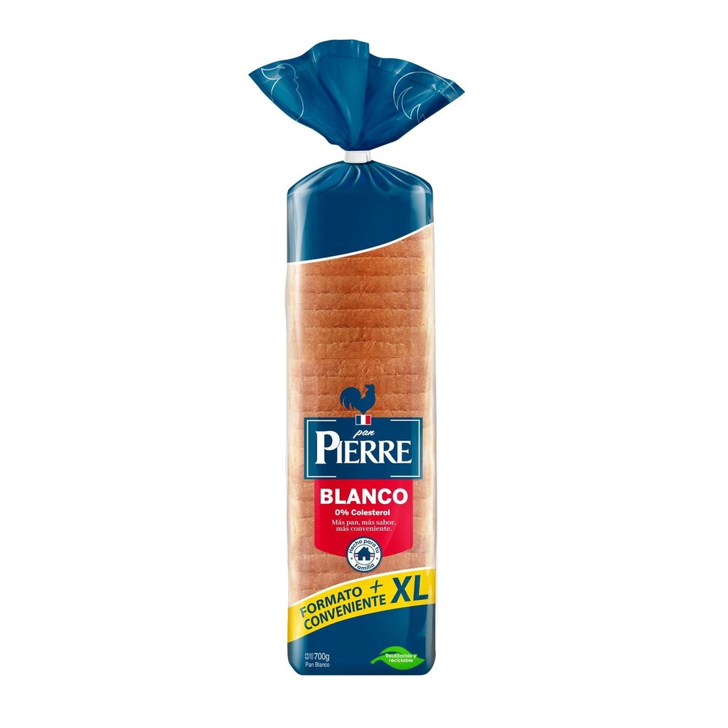 [7803468005081] PAN BLANCO PIERRE 700G