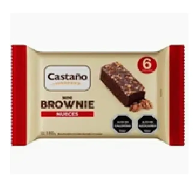 [7803468004909] MINI BROWNIE NUEVES CASTAÑO 180G