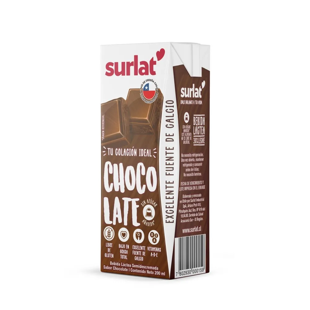 [7808709504446] CHOCOLATE SURLAT 200G PACK 6U