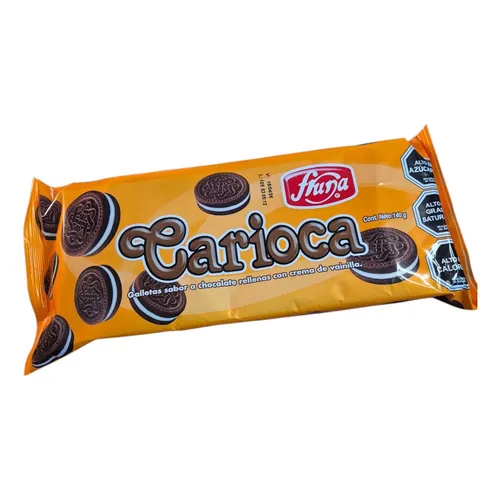 [7802408001183] GALLETA CHOCOLATE CARIOCA FRUNA 140G