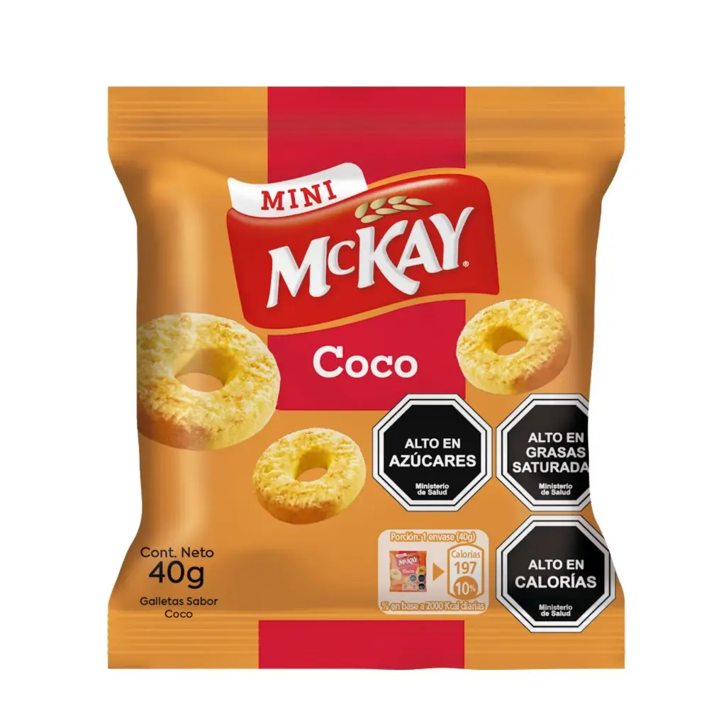 [7613031651474] GALLETA MINI COCO MCKAY 45G x6