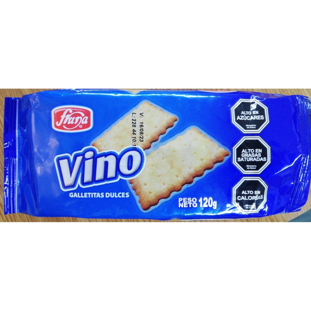 [7802408004528] GALLETA VINO DULCE FRUNA 120G