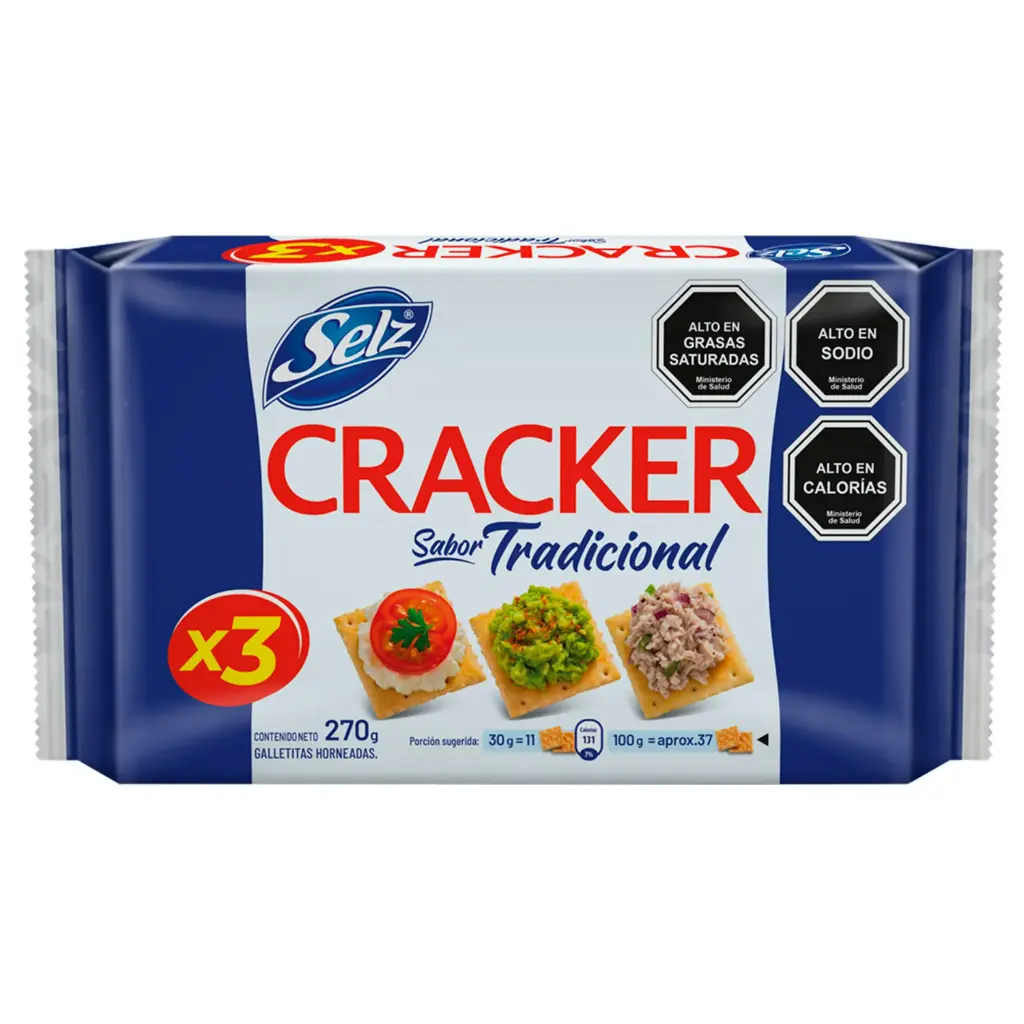 [7802225688994] CRACKER SELZ 270G