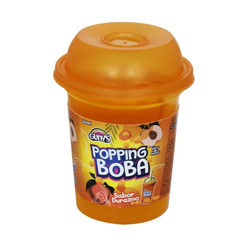 [6922235801341] GUNYS POPPING BOBA SABOR DURAZNO