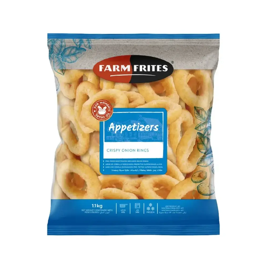 [871067902259] CRISPY ONION RINGS 1.1K FARM FRITES 