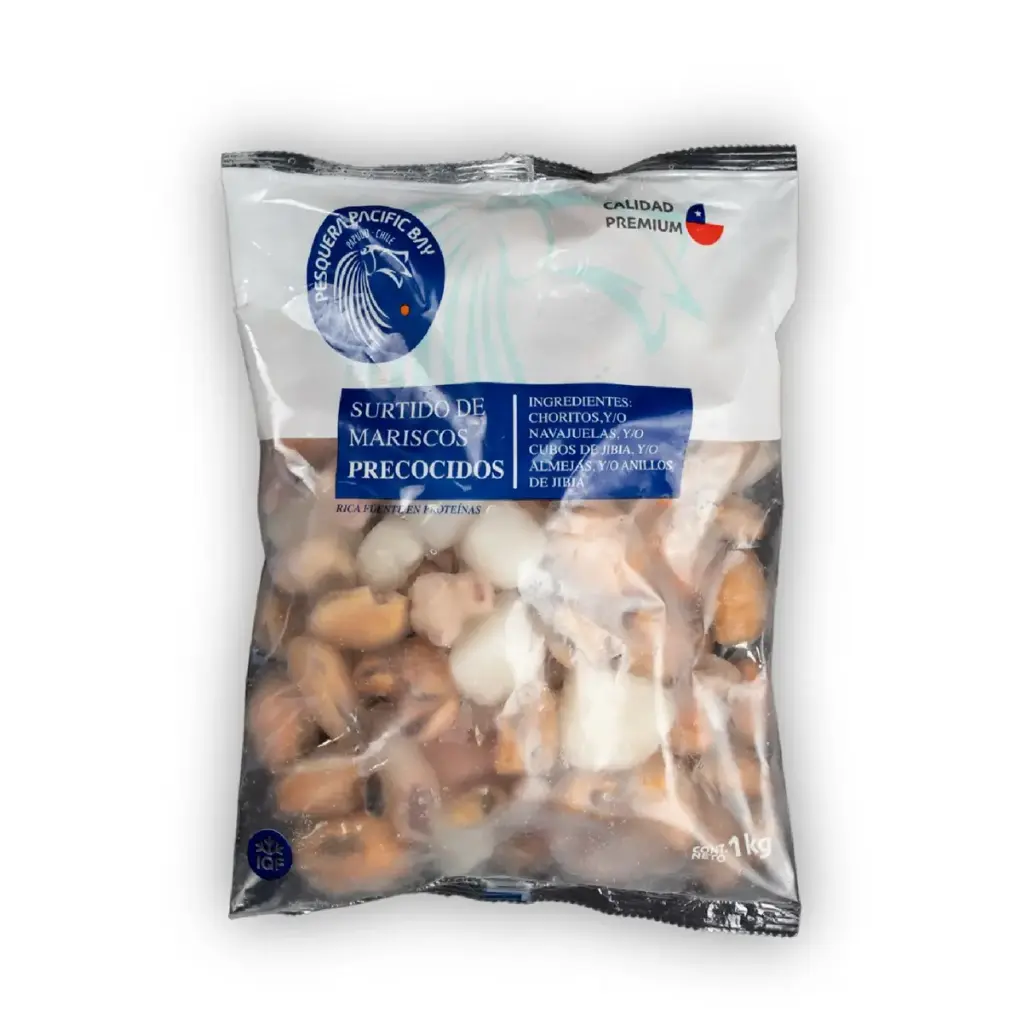 [7804685610003] SURTIDO DE MARISCOS PRECOCIDOS PESQUERA PACIFIC BAY