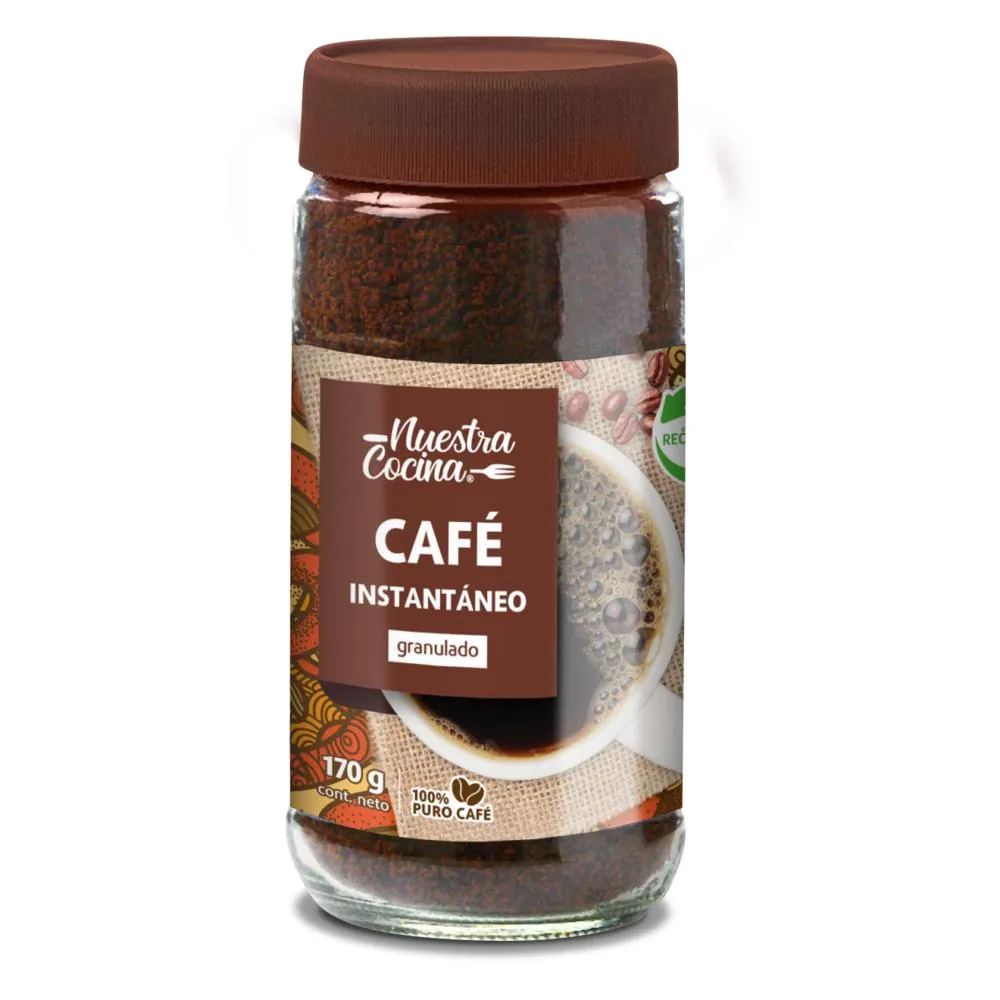 [7807975007101] CAFE INSTANTANEO LIOFILIZADO NUESTRA COCINA 170G