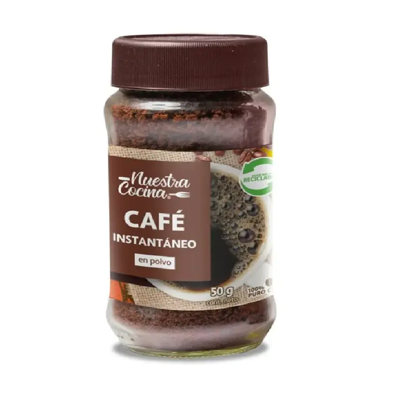 [7807975007095] CAFE INSTANTANEO LIOFILIZADO NUESTRA COCINA 50G 