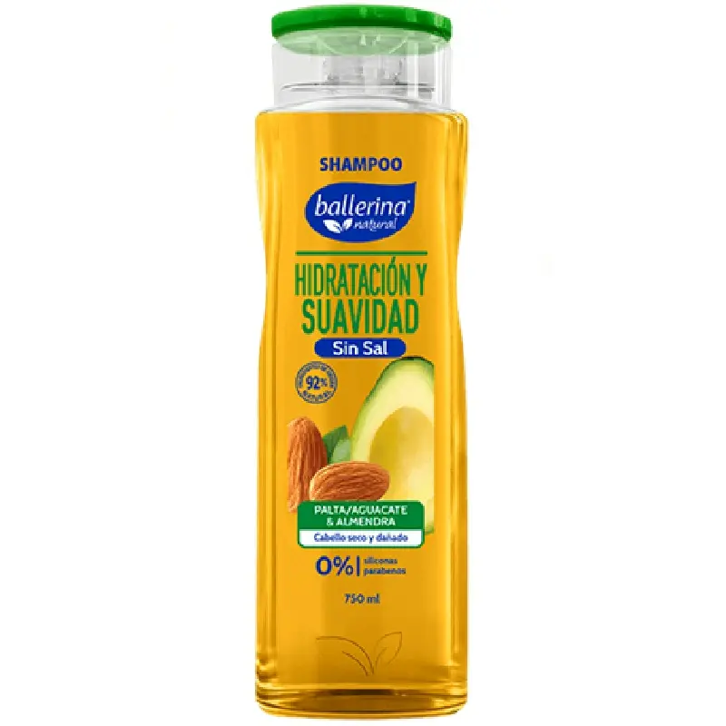 [7804920002686] SHAMPOO HIDRATACION Y SUAVIDAD BALLERINA 750G 