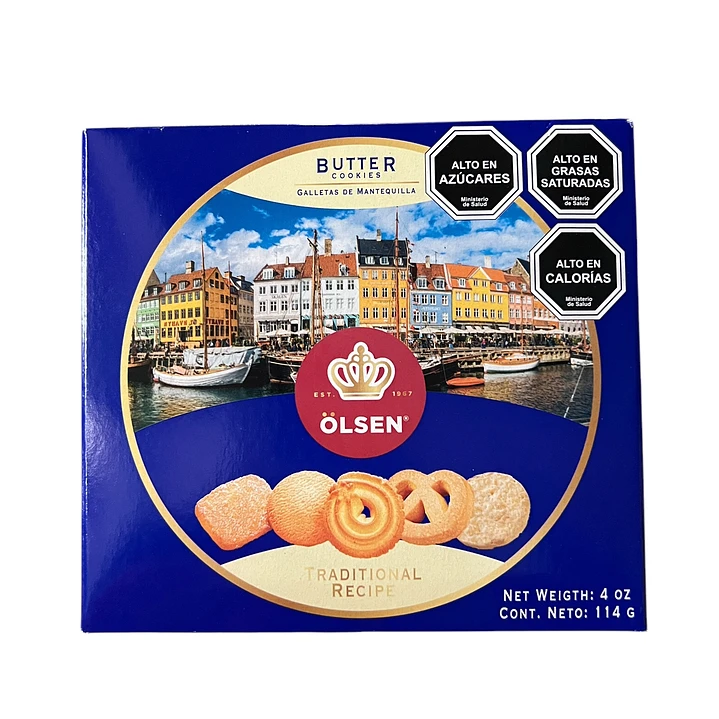 [8906078266251] GALLETAS OLSEN MANTEQUILLA 114G