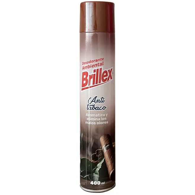 [0658325192322] AROMATIZANTE ANTITABACO BRILLEX 400ML 