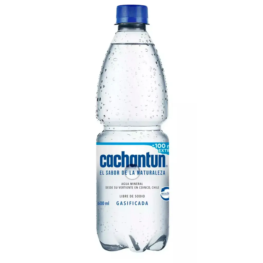[7801620009694] AGUA CACHANTUN C/G 600ML 