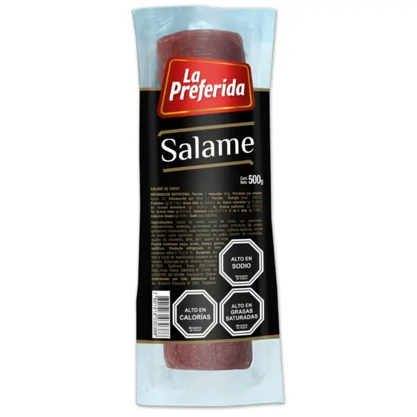 [7801916030388] SALAME LA PREFERIDA 500G 
