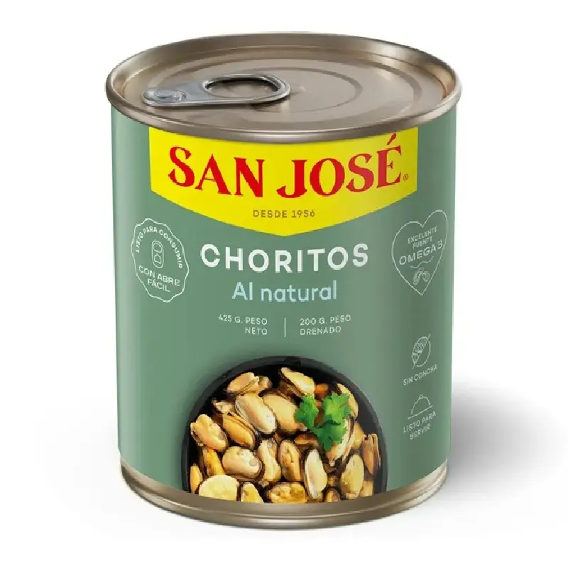 [7801235000284] CHORITOS EN ACEITE SAN JOSE