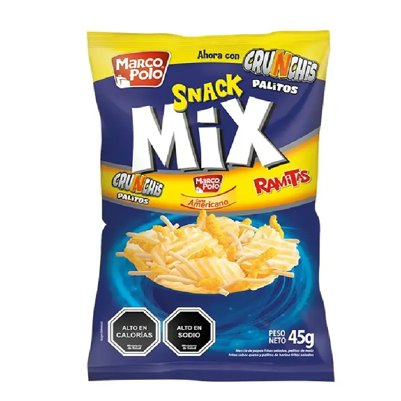 [7802420001574] PAPAS CRUNCH SNACK MIX CORTE AMERICANO MARCO POLO 45G