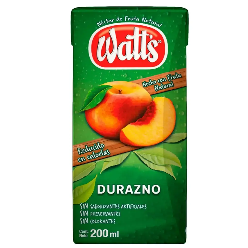 [7802810006325] JUGO DURAZNO WATTS 200ML 