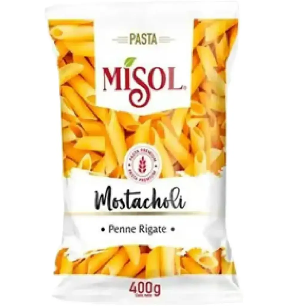 [7804676740245] PASTA MOSTACHOLI MISOL 400G 