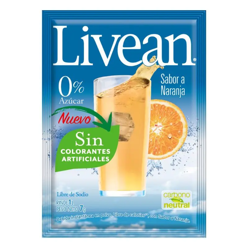 [7802800577613] LIVEAN NARANJA 15G x5