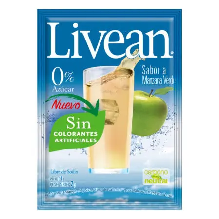 [7802800577637] LIVEAN MANZANA VERDE 15G x5