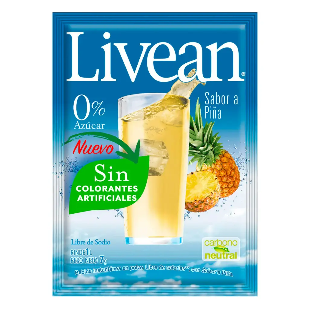 LIVEAN PIÑA 15G  x5