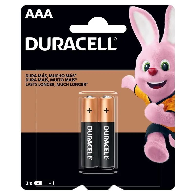[041333431482] BATERÍA DURACELL 2U AAA 