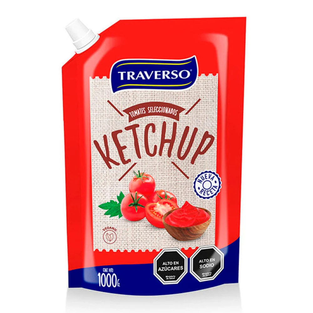 [7802337976033] KETCHUP TRAVERSO 1000G