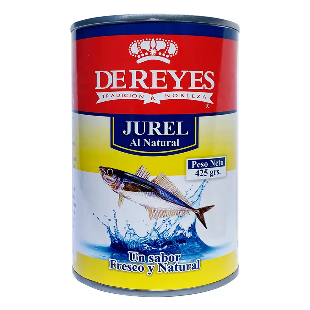 [7804609020581] JUREL AL NATURAL DE REYES 425G
