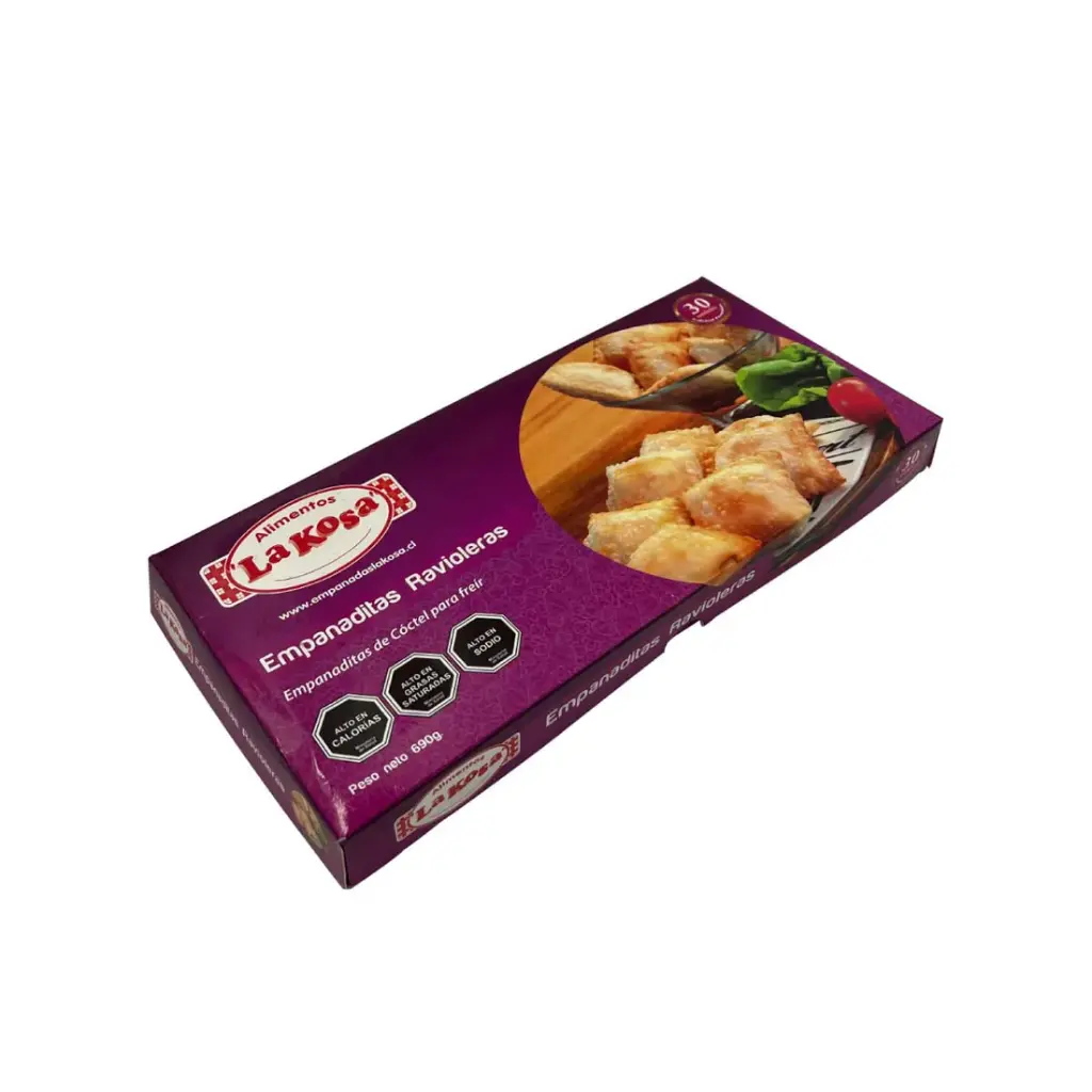 [00002158] EMPANADITAS RAVIOLE QUESO CHAMP LA KOSA 690G