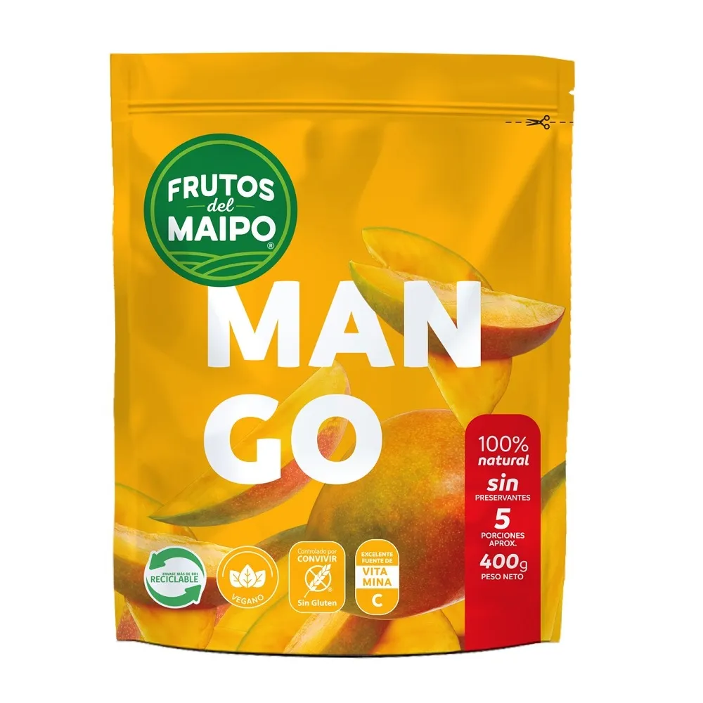 [1801300003707] PULPA MANGO FRUTOS DEL MAIPO 400G x2