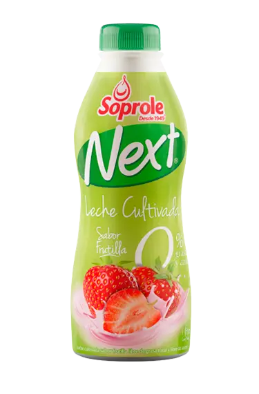 [7802900345020] LECHE FRUTILLA CULTIVADA NEXT SOPROLE 1L